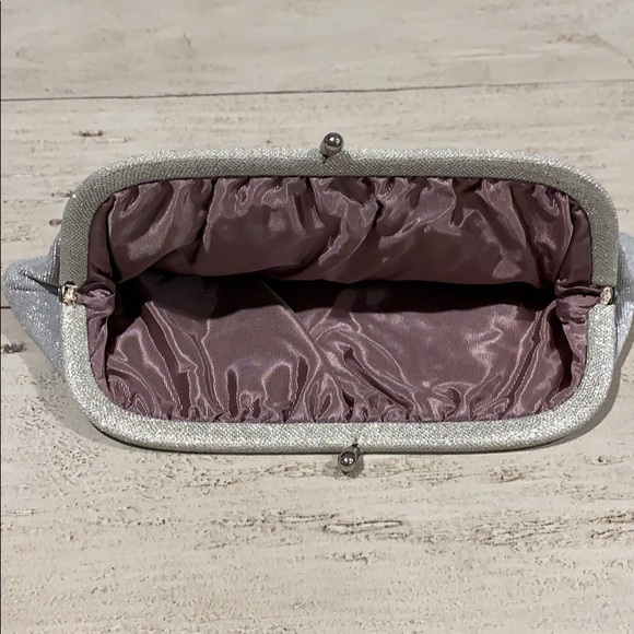 Silver glittery clutch - Picture 2 of 3